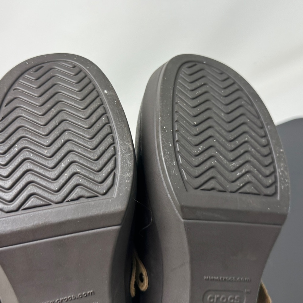 Crocs Sarah Clog Mule Duel Comfort Espresso Standard Fit Woman’s Size 8 - Picture 7 of 10